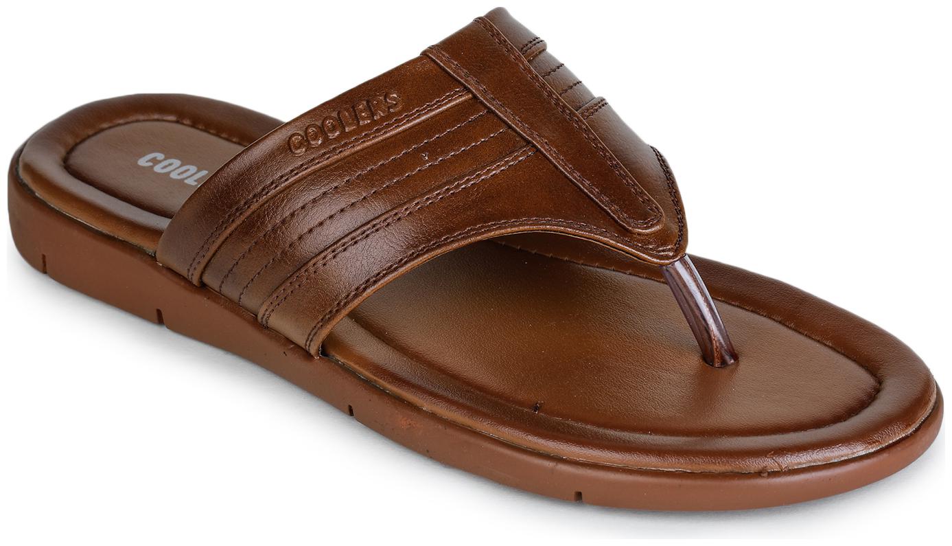 

Liberty Men Tan Indoor Slippers - 1 Pair