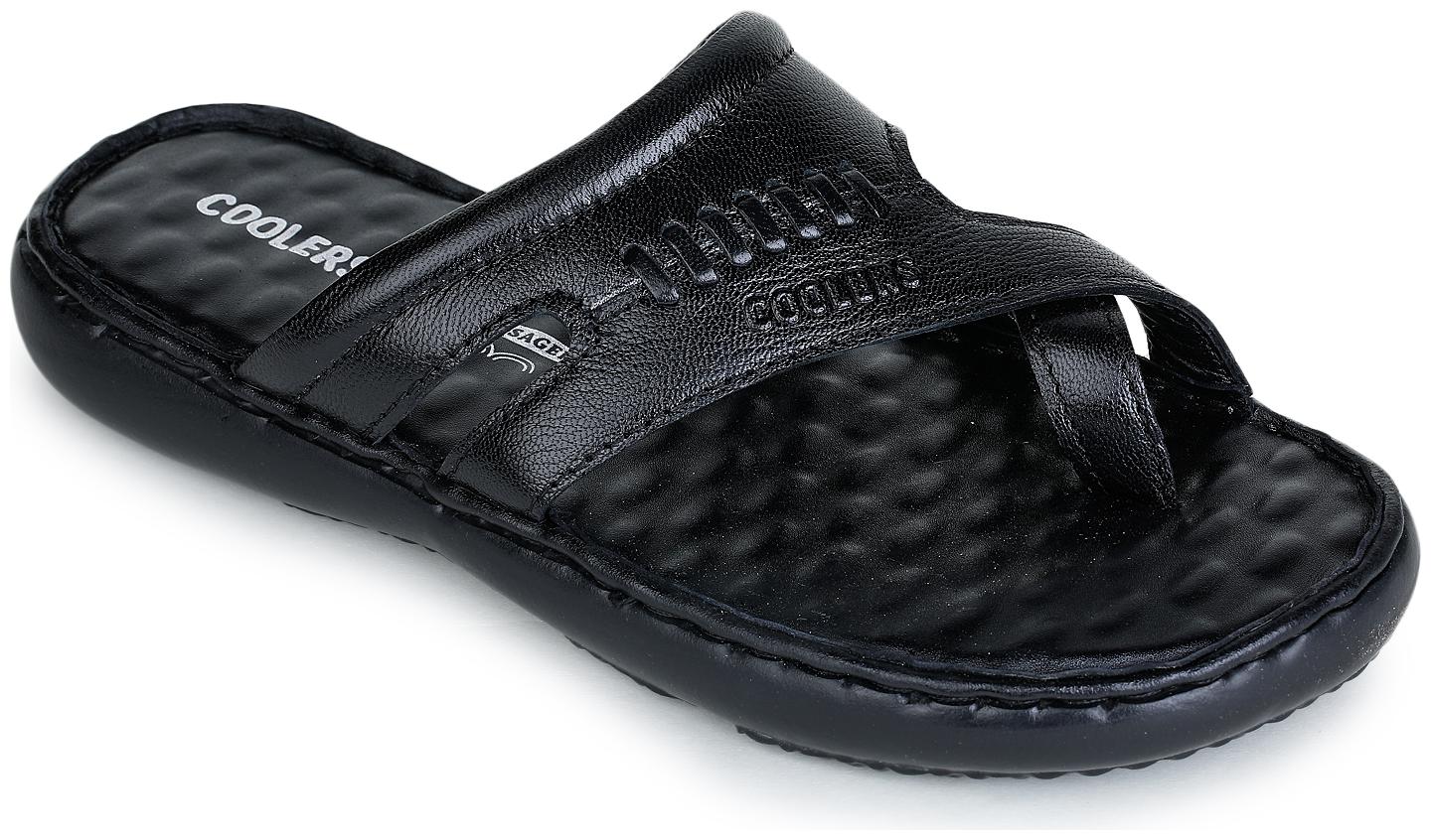 

Liberty Men Black Indoor Slippers - 1 Pair