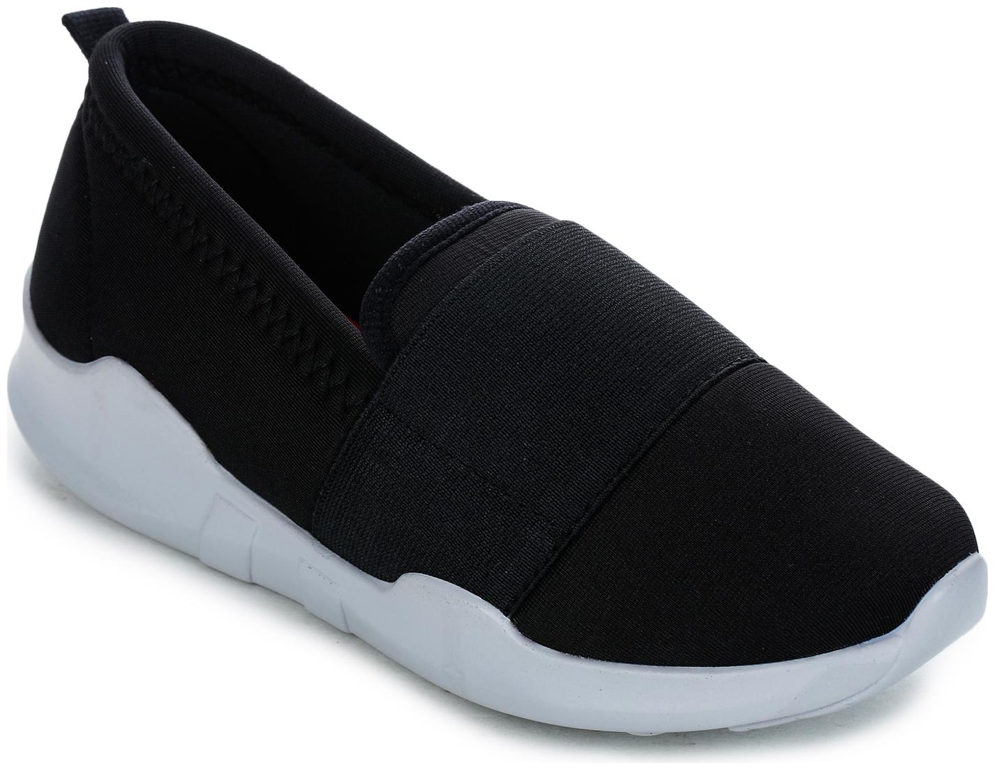 

Liberty Women Black Slip-On Shoes