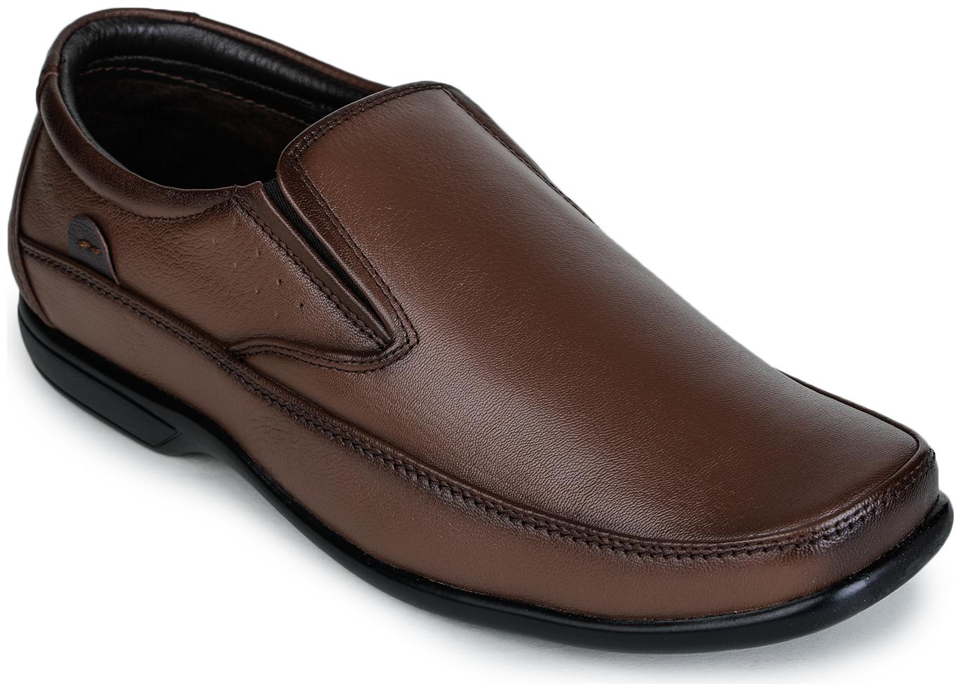 

Liberty Men Tan Slip-On Formal Shoes - JPL-02 TAN