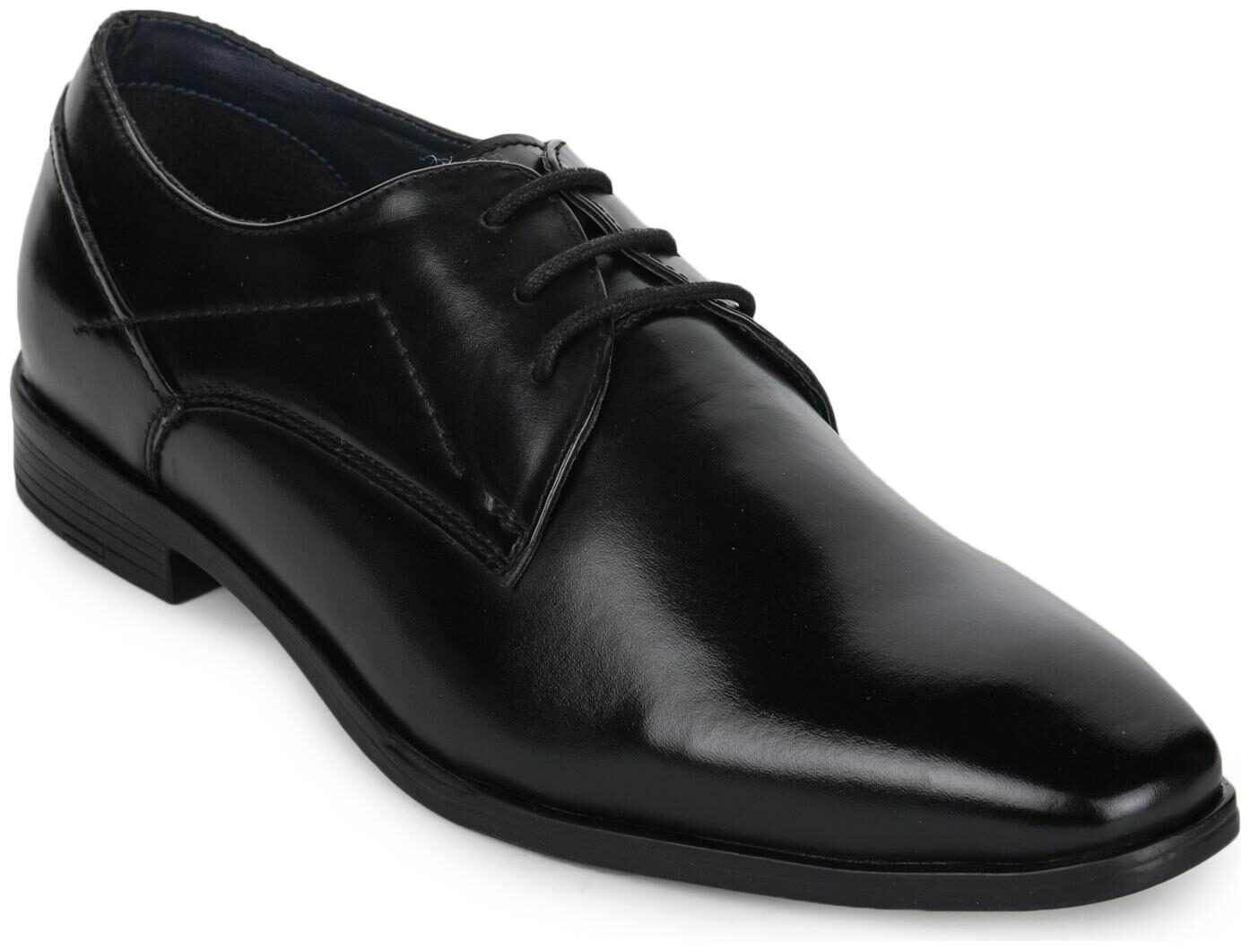 

Liberty Men Black Derby Formal Shoes - SSL-10 BLACK