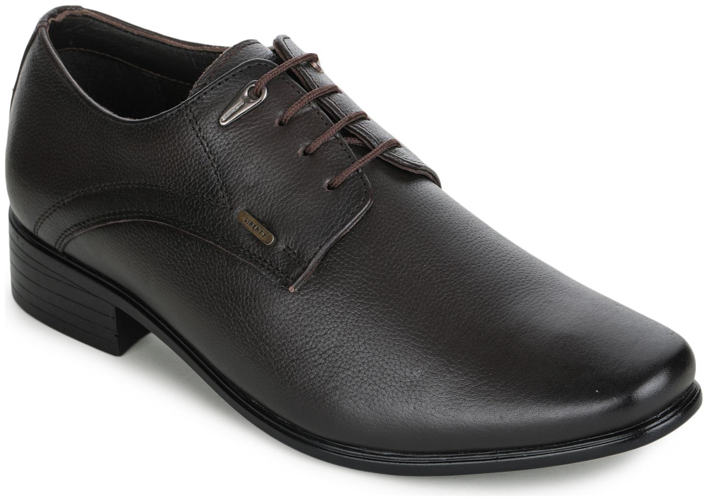 

Liberty Men Brown Derby Formal Shoes - JPL-51 BROWN
