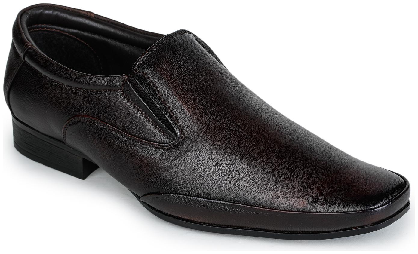

Liberty Men Red Slip-On Formal Shoes