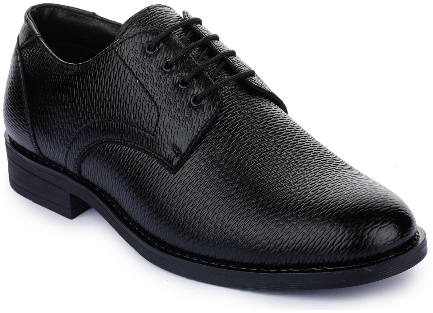 

Liberty Men Black Derby Formal Shoes - DRE-1 BLACK