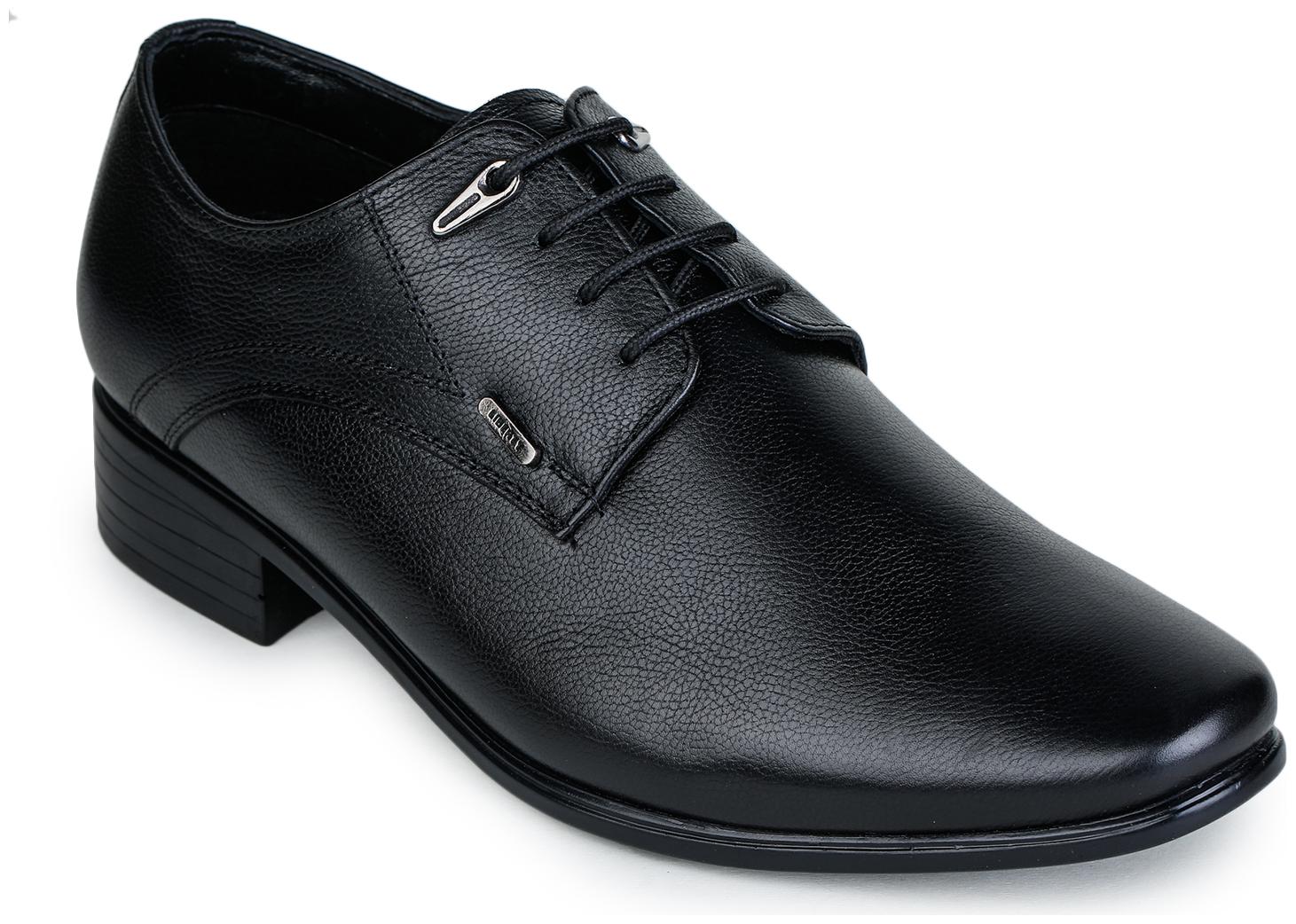

Liberty Men Black Derby Formal Shoes