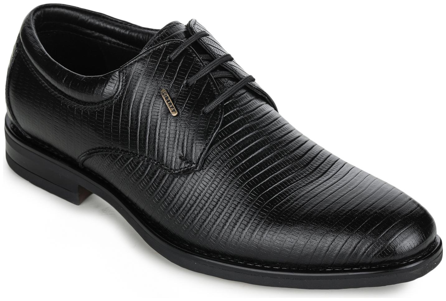 

Liberty Men Black Derby Formal Shoes - DTL-17 BLACK