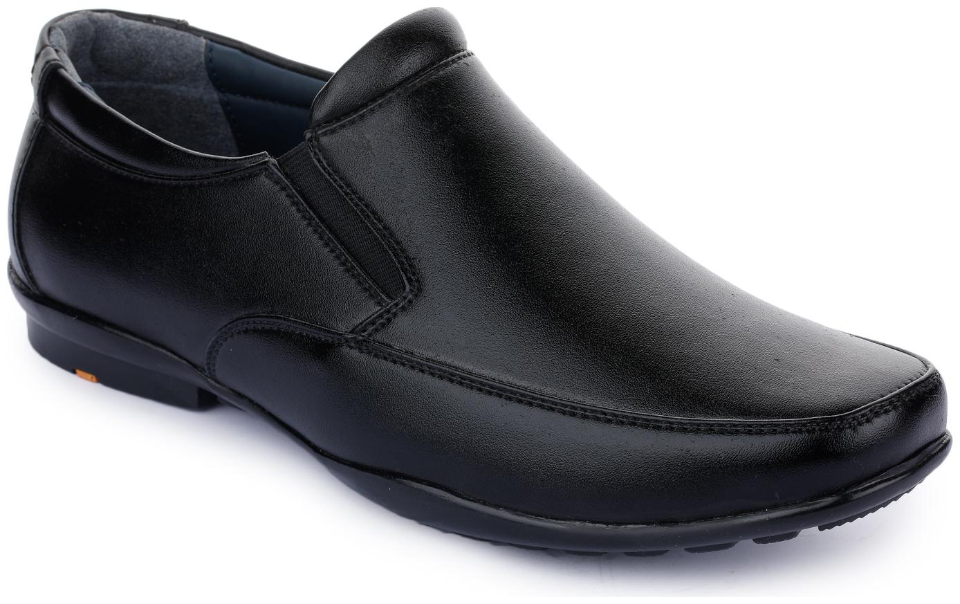 

Liberty Men Black Slip-On Formal Shoes - AGKE-989 BLACK