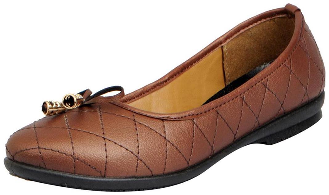 Buy Gliders By Liberty Round Toe Bellies For Women ( Bronze ) Online at