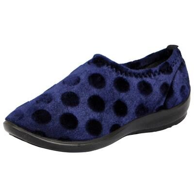 

Liberty Gliders Women s Marina-18 N Blue Slip on