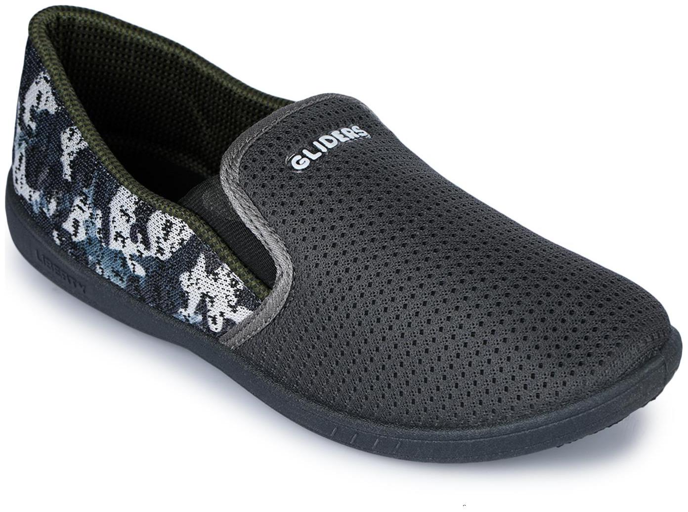 

Liberty Men Grey Casual Shoes - EAGLE-5 - EAGLE-5 MESH