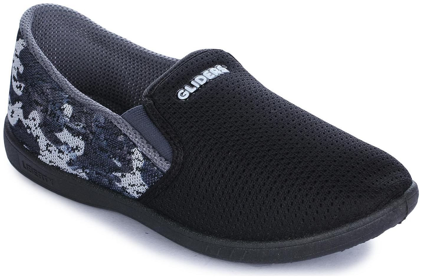 

Liberty Men Black Casual Shoes - EAGLE-5 MESH