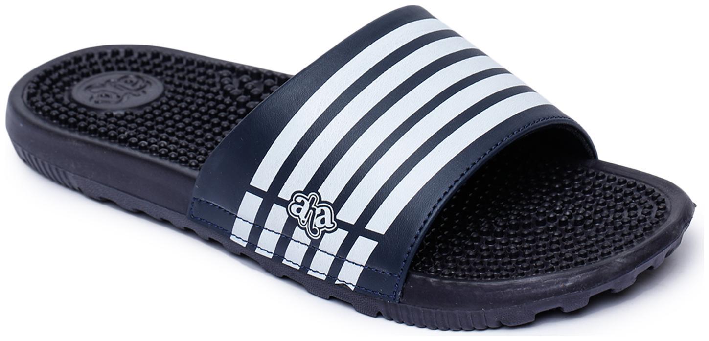 

Liberty Men Navy Blue Sliders - 1 Pair
