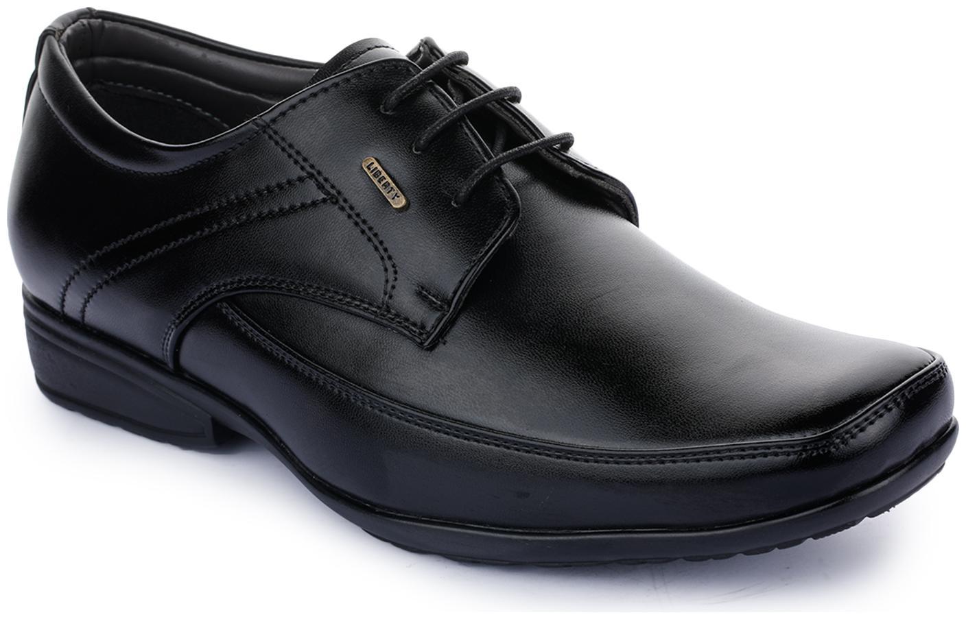 

Liberty Men Black Derby Formal Shoes - SRGE-193 BLACK