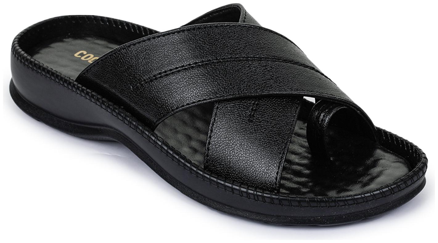 

Liberty PU Black Outdoor Slippers For Men (Coolers)