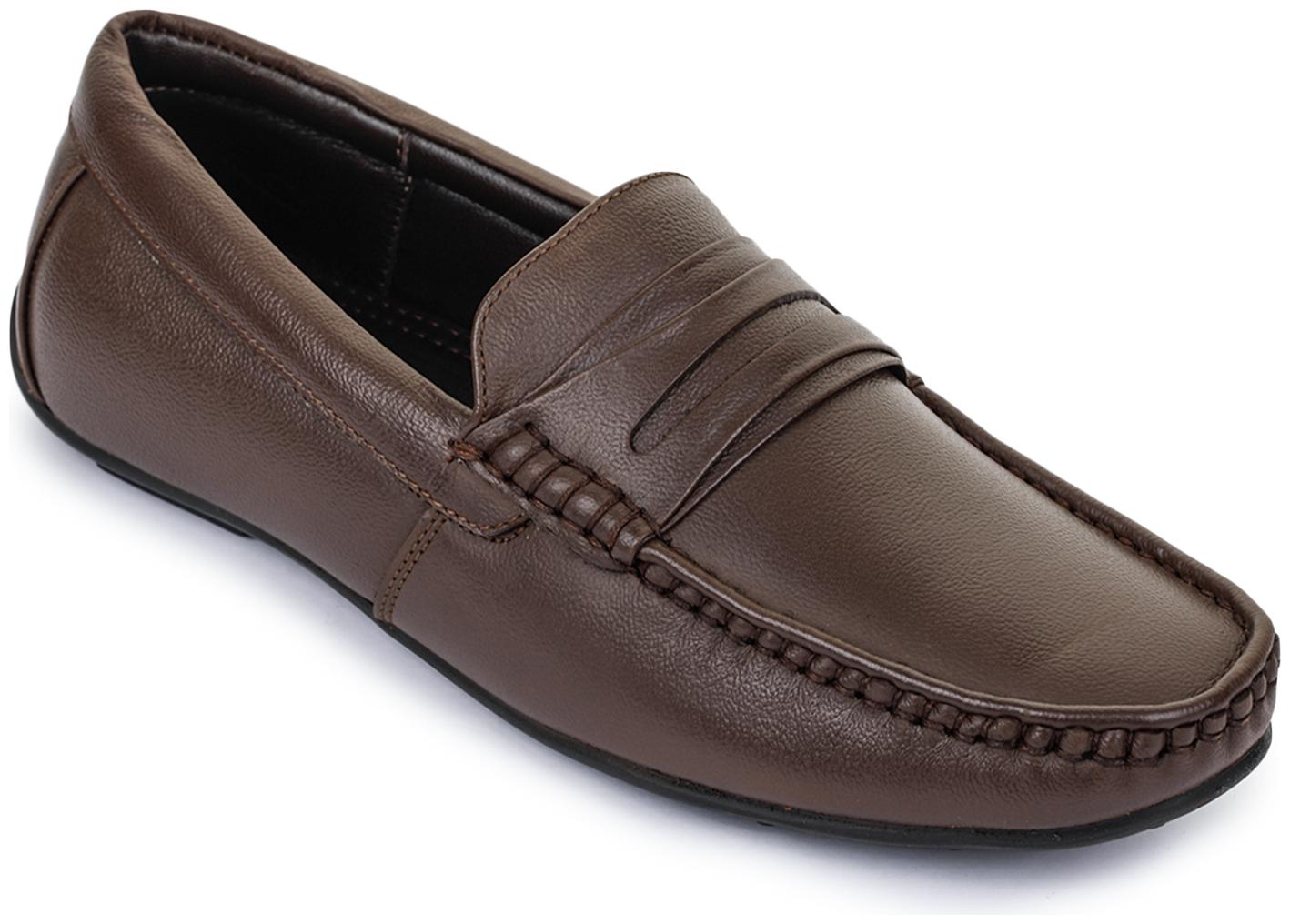 

Liberty Men Brown Loafers - A26-101E BROWN
