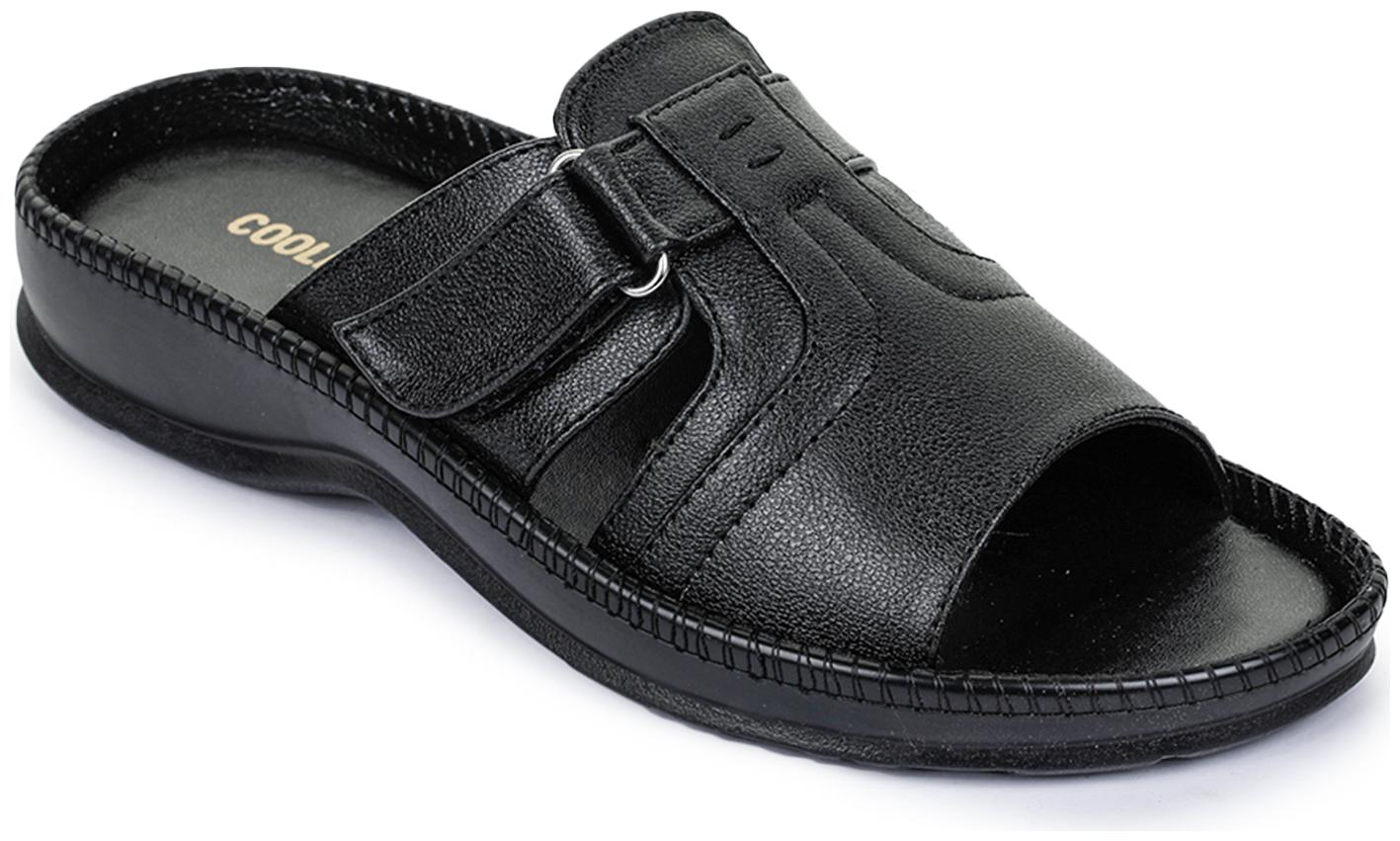 

Liberty PU Black Outdoor Slippers For Men (Coolers)