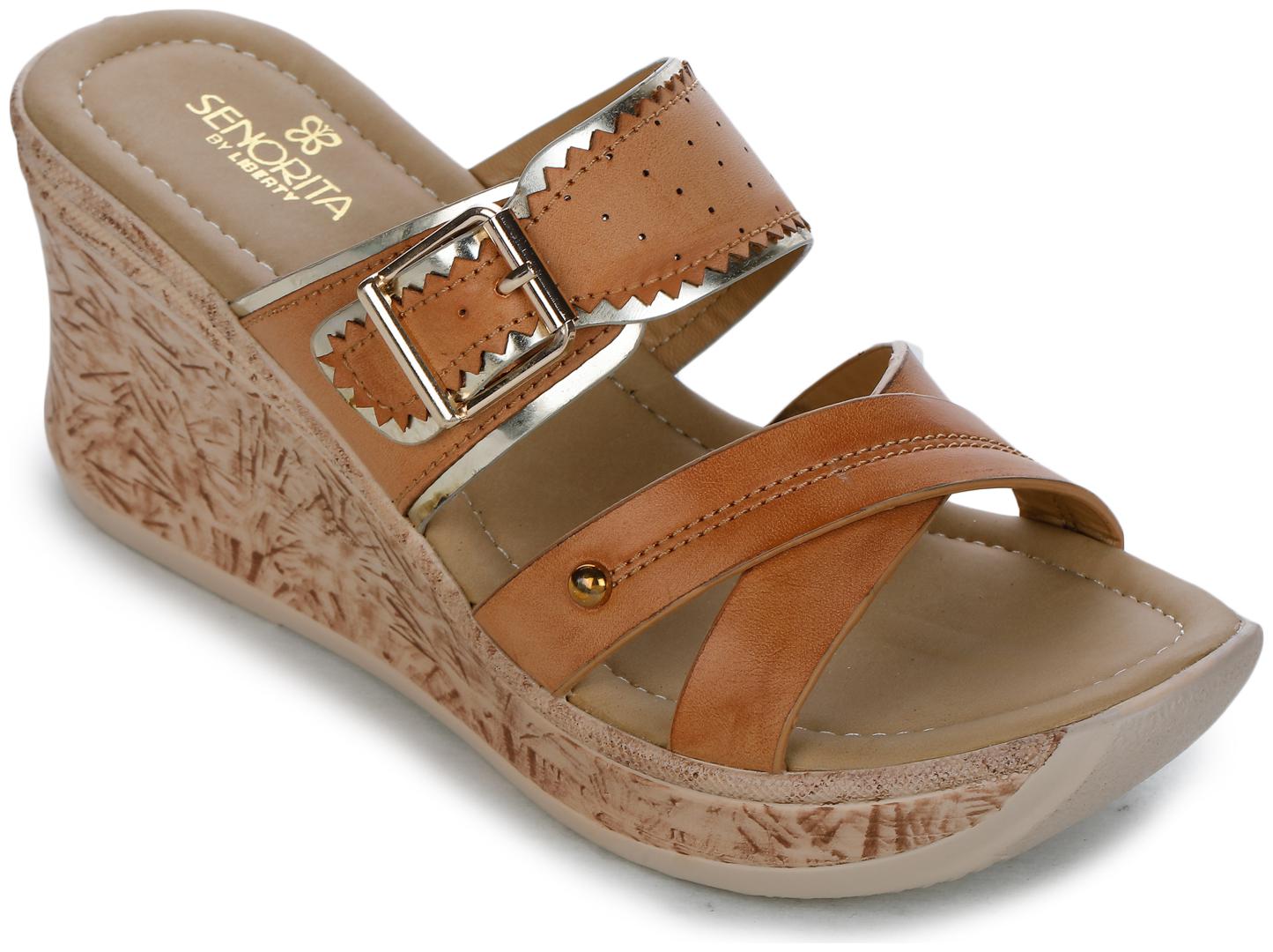 

Liberty (Senorita) MMJ-93 TAN Flats Sandals For Women