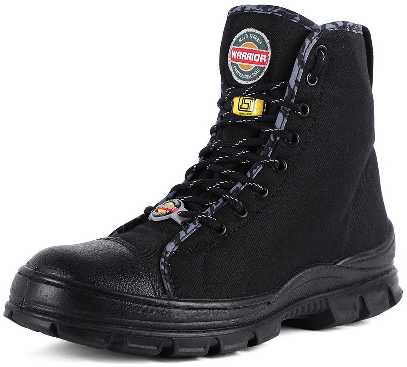 

Liberty Men Black Ankle Boots - 88-46HSTG-CNVS-JBOOT-BLACK-41