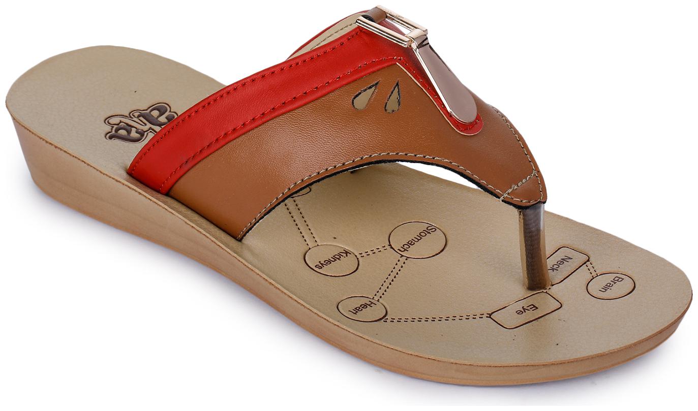

Liberty Women Tan Slippers Flats Sandals