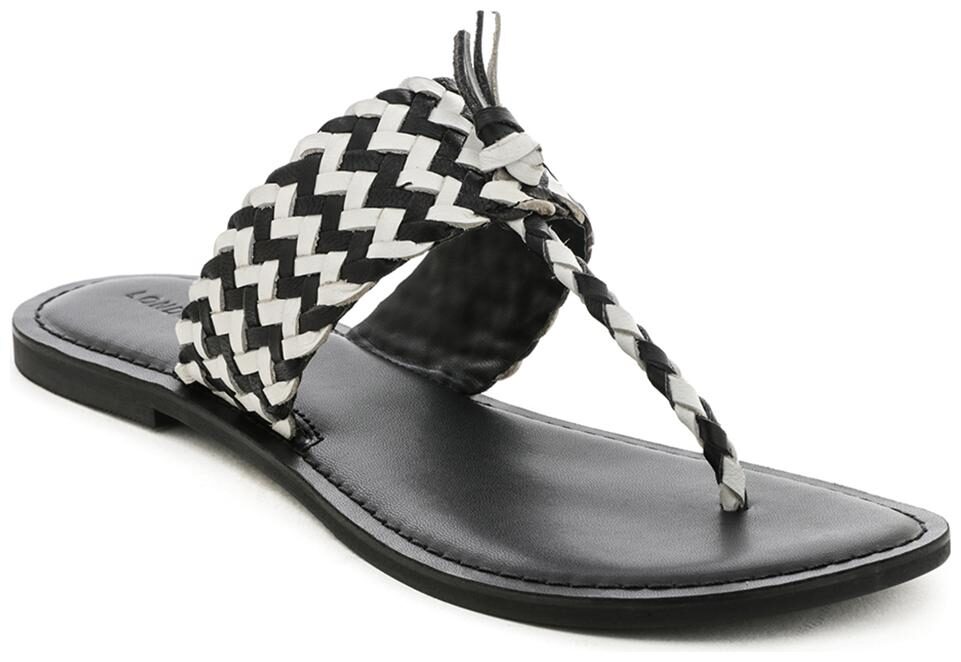 

London Rag Women Black Sandals