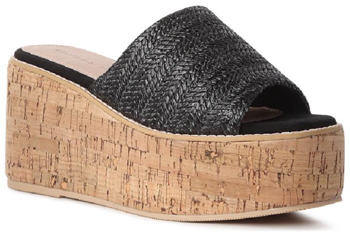 

London Rag Women Black Wedges