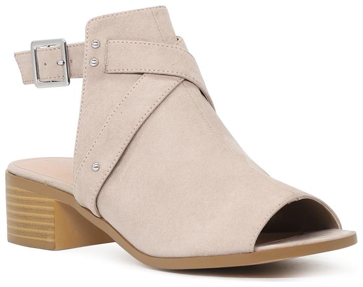 

London Rag Women Beige Heeled Sandals