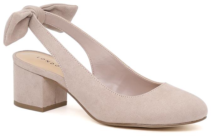 

London Rag Women Peach Heeled Sandals