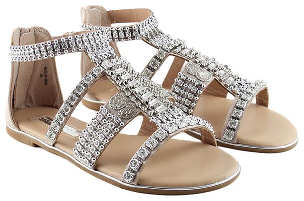 

London Rag Women Nude Sandals