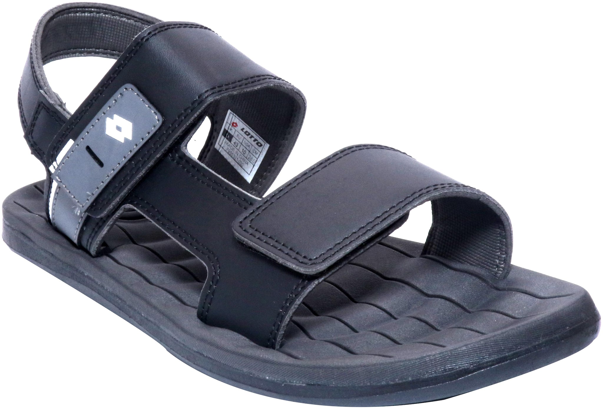 

Lotto Men Black Floaters