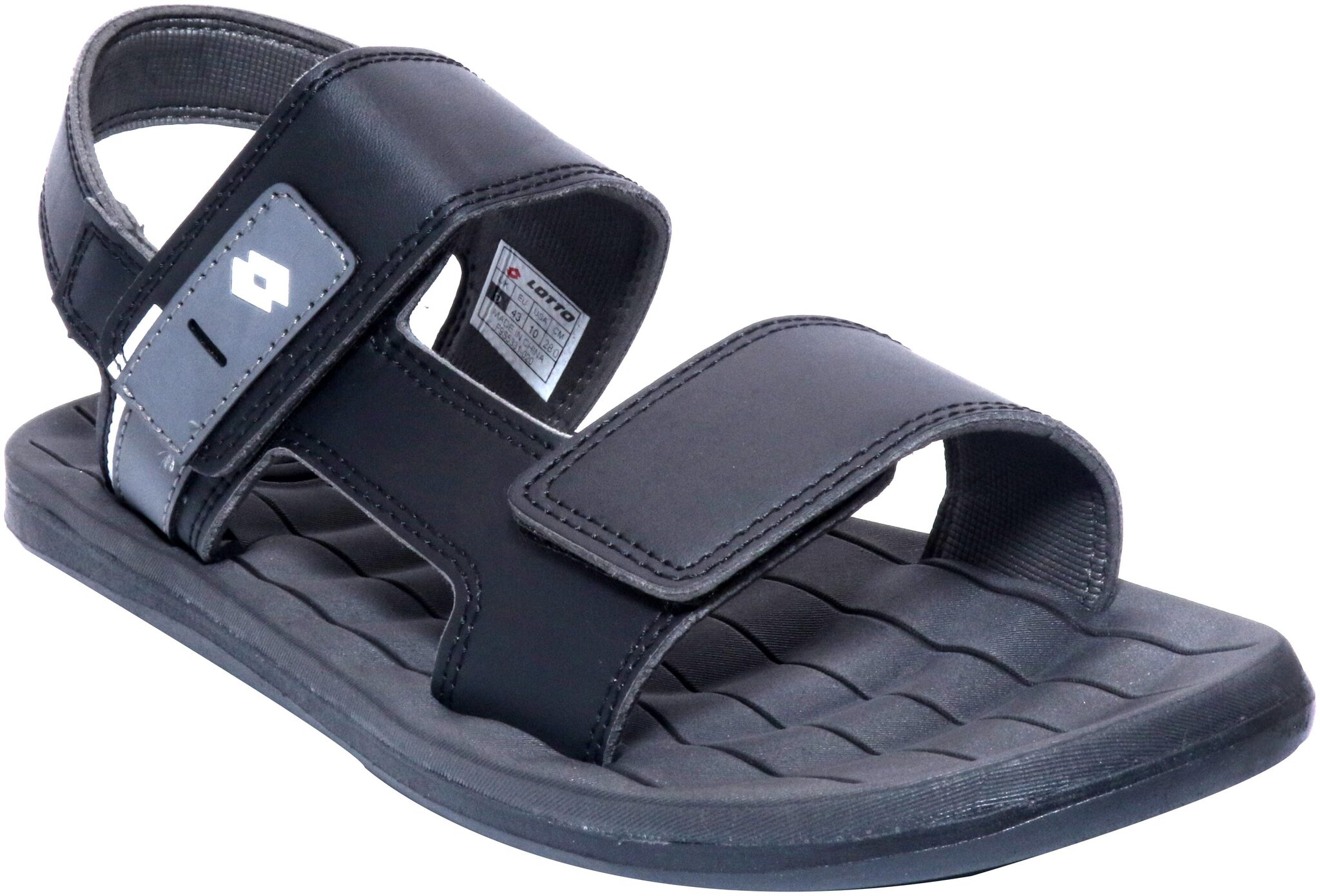 

Lotto Men Black Floaters