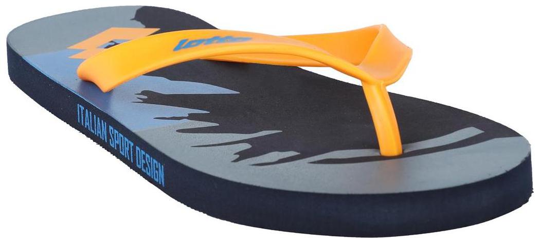 

LOTTO MEN BENITO YELLOW BLUE Slippers And Flip Flops 8