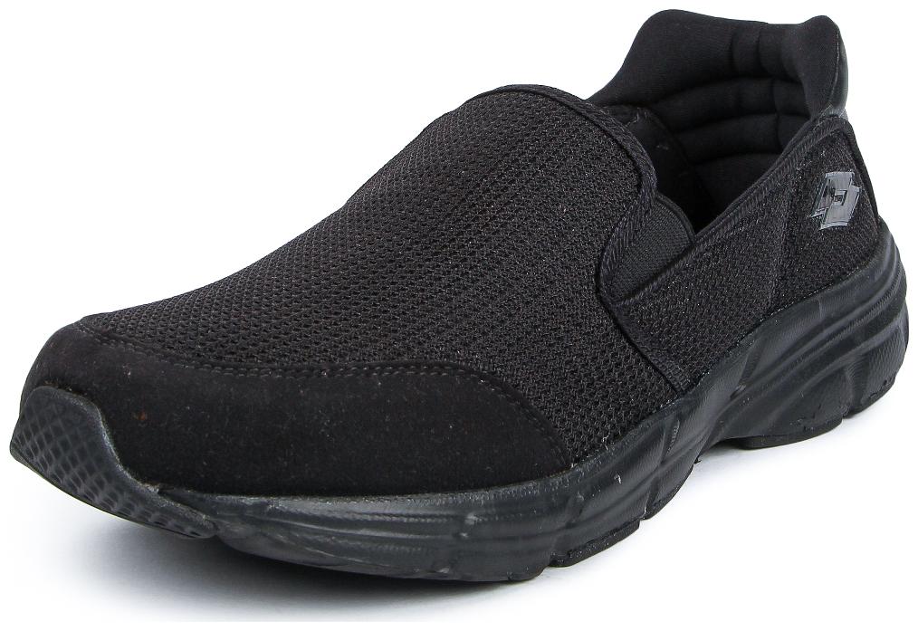 

Lotto Men EASY SLIP-ON Walking Shoes ( Black )