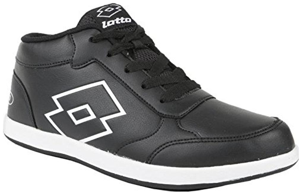 

Lotto Men LOGO PLUS MID Walking Shoes ( Black )
