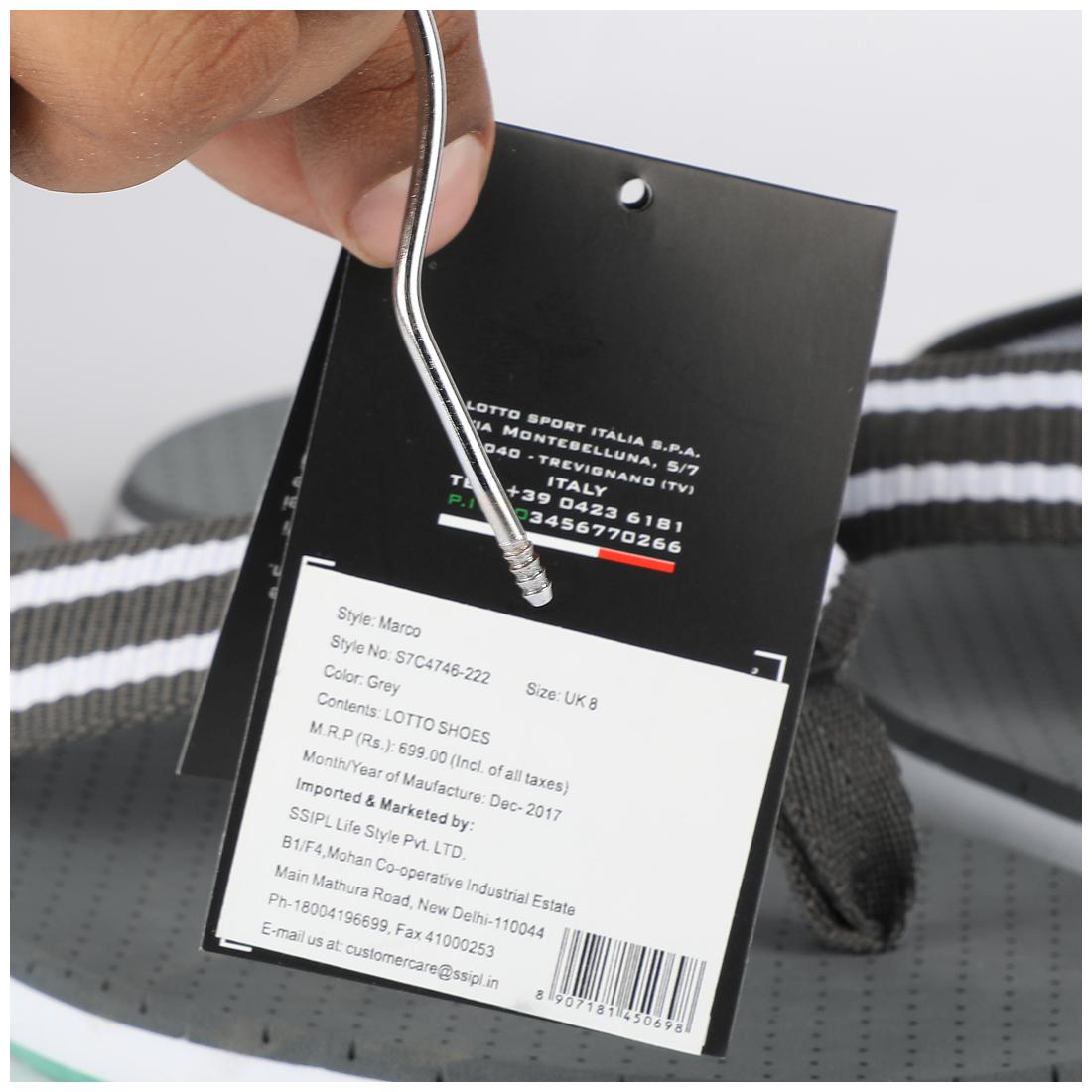 Buy Lotto Men Grey Flip Flops 1 Pair Online At Low Prices In India Paytmmall Com lotto men grey flip flops 1 pair