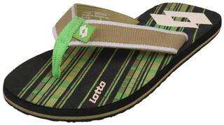 Lotto Men's Spectrum Green Slippers