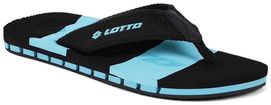 

Lotto PU Black Outdoor Slippers For Men