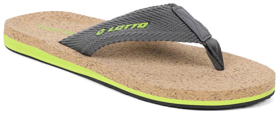 

Lotto PU Grey Outdoor Slippers For Men