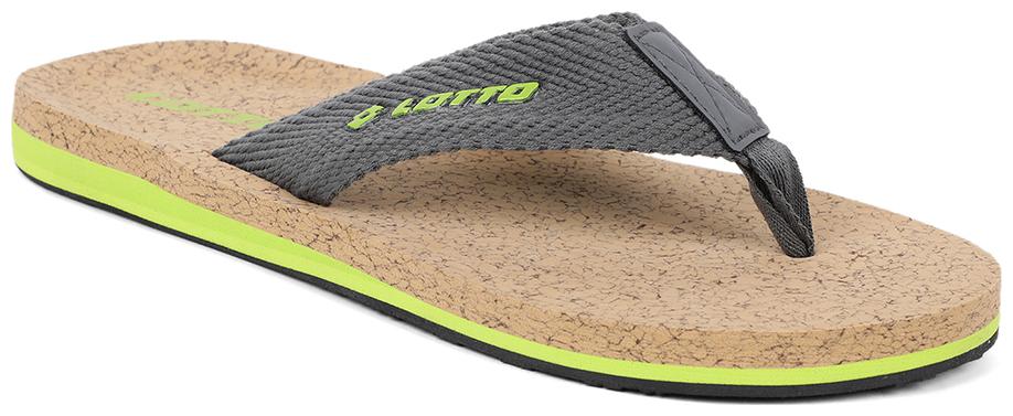 

Lotto PU Grey Outdoor Slippers For Men
