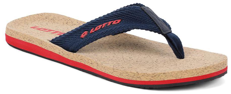 

Lotto PU Navy Blue Outdoor Slippers For Men