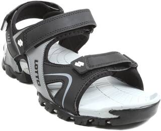 Lotto Sandals For Men ( Black , Grey )