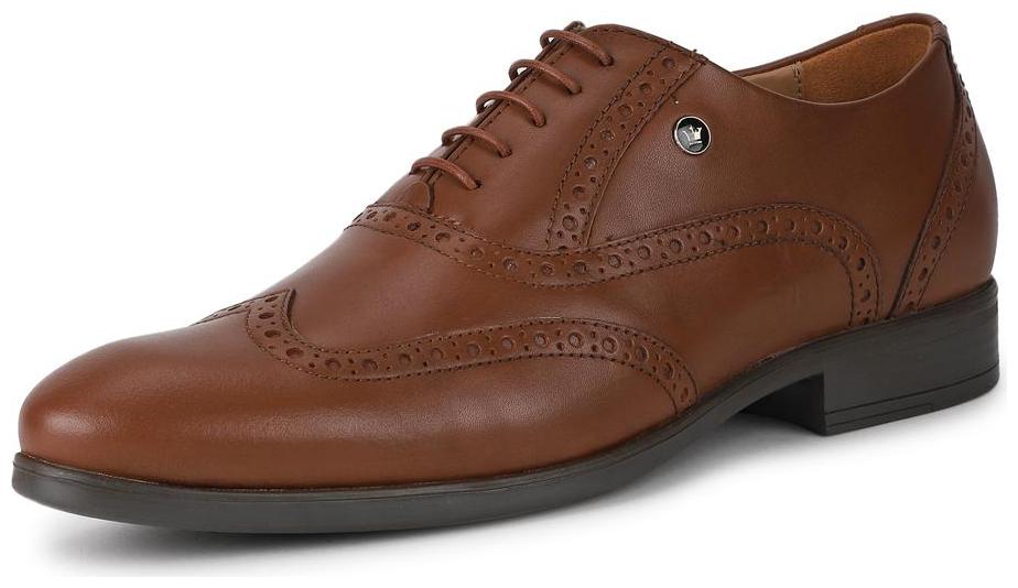 

Louis Philippe Men Brown Oxford Formal Shoes - LACE UP SHOES - LPSCCRGFL00323