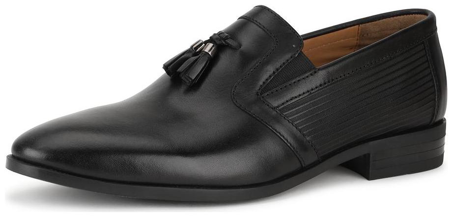

Louis Philippe Men Black Slip-On Formal Shoes - FORMAL SHOES - LPSCCRGFS00158