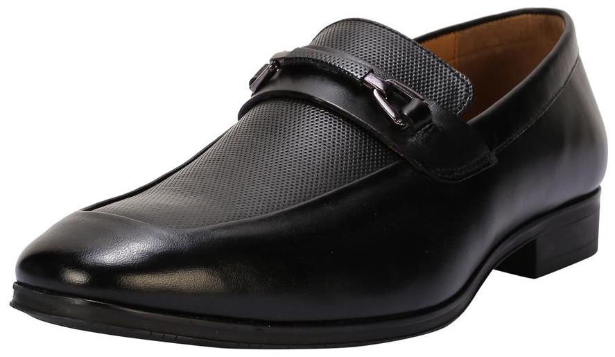 

Louis Philippe Men Black Slip-On Formal Shoes
