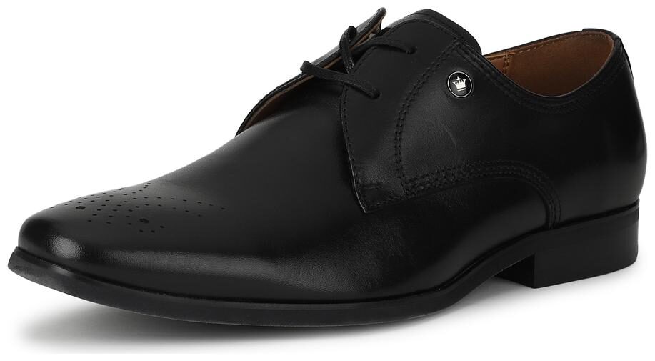 

Louis Philippe Men Black Derby Formal Shoes - LPSCCRGFL00548
