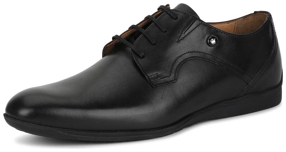 

Louis Philippe Men Black Derby Formal Shoes