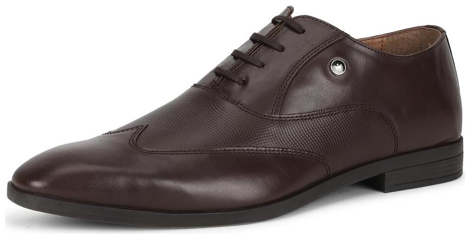 

Louis Philippe Men Brown Derby Formal Shoes - LPSCCRGFL00434