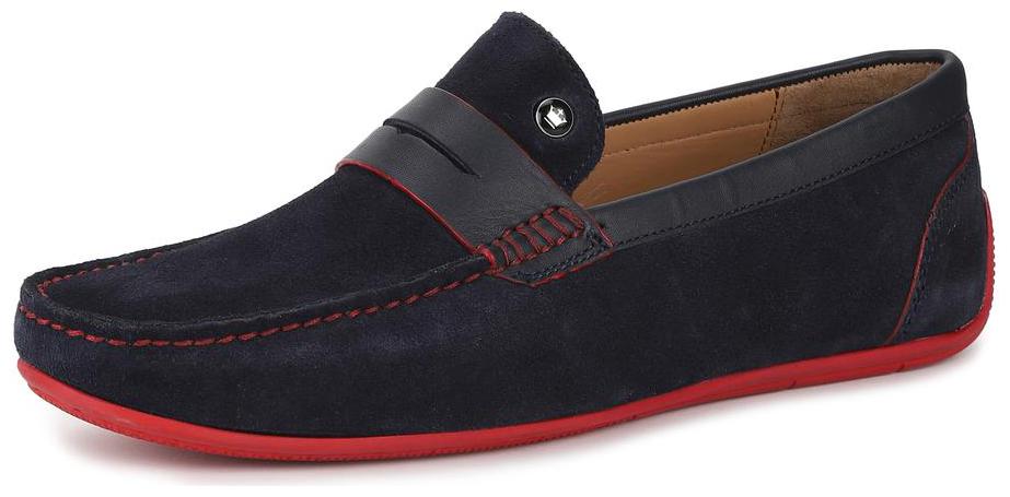 

Louis Philippe Men Navy Blue Loafers - LOAFERS - LPSCCRGFS00185
