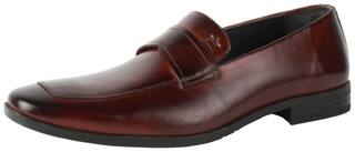Louis Philippe Slip-On Formal Shoes For Men ( BROWN )