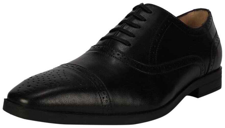 

Louis Philippe Men Black Brogues Formal Shoes