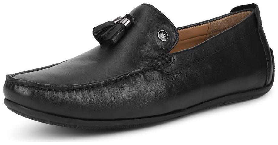 

Louis Philippe Men Black Loafers - LOAFERS - LPSCCRGFS00178